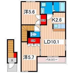 ロジュマン・K&Kの物件間取画像